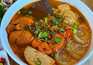 Minced Crab Rice Noodle Soup